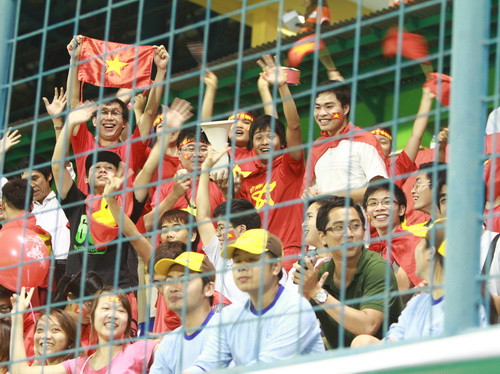 Góc ảnh đẹp: U23 Việt Nam, từ âu lo đến vỡ òa niềm vui ảnh 9 Góc ảnh đẹp: U23 Việt Nam, từ âu lo đến vỡ òa niềm vui ảnh 9
