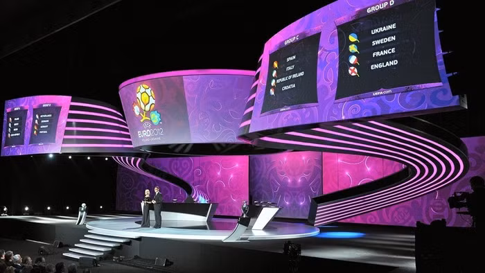 Kết quả bốc thăm.