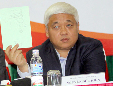 Bầu Kiên có ảnh hưởng quyết định tới sự ra đời của VPF. Ảnh: VSI