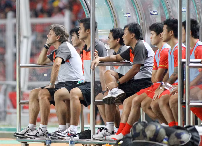 Và đây là sự thất vọng khi U23 Việt Nam không thể chống đỡ được sức mạnh của đội chủ nhà.