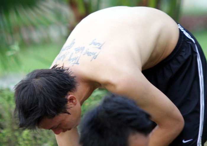 Thủ môn Mạnh Dũng. Thủ môn Mạnh Dũng.