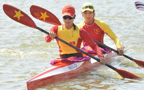 Các VĐV Nguyễn Thị Mai - Kiều Thị Hảo. Ảnh: TT Các VĐV Nguyễn Thị Mai - Kiều Thị Hảo. Ảnh: TT