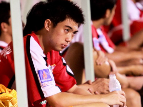 Lee Nguyễn trong màu áo HAGL. Lee Nguyễn trong màu áo HAGL.