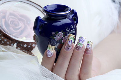 Móng tay xinh xắn cho ngày cưới ảnh 2 Móng tay xinh xắn cho ngày cưới ảnh 2