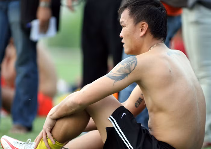 Thủ môn Dương Hồng Sơn.