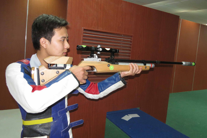 Bắn súng xuất sắc giành 7 HCV. Bắn súng xuất sắc giành 7 HCV.