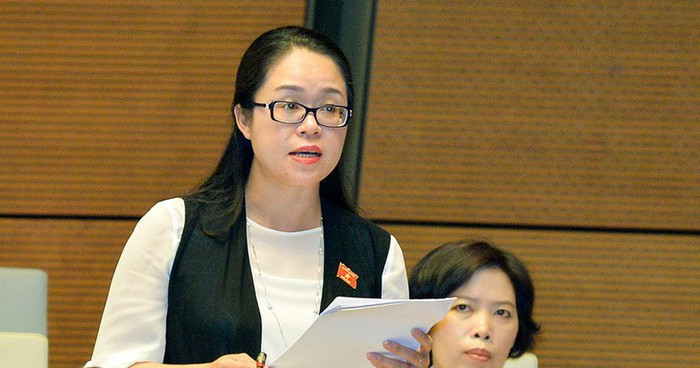 Đại biểu Dương Minh Ánh. ảnh: quochoi.vn Đại biểu Dương Minh Ánh. ảnh: quochoi.vn