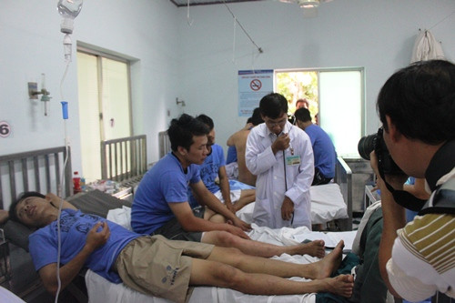 Các nạn nhân may mắn thoát nạn trong vụ tai nạn thảm khốc này Các nạn nhân may mắn thoát nạn trong vụ tai nạn thảm khốc này