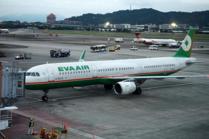 Eva Air là hãng hàng không nổi tiếng ở Đài Loan. Ảnh: Strate Times. Eva Air là hãng hàng không nổi tiếng ở Đài Loan. Ảnh: Strate Times.