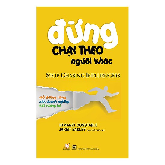 Cuốn “Đừng chạy theo người khác” (Ảnh: tác giả cung cấp). Cuốn “Đừng chạy theo người khác” (Ảnh: tác giả cung cấp).