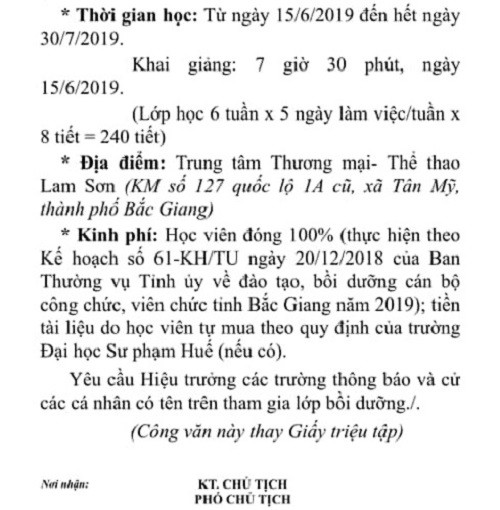 Theo dự kiến lớp bồi dưỡng sẽ học 6 tuần, nhưng hiện nay từ hôm khai giảng 15/6 lớp mới học được 2 buổi. Ảnh: Công Tiến Theo dự kiến lớp bồi dưỡng sẽ học 6 tuần, nhưng hiện nay từ hôm khai giảng 15/6 lớp mới học được 2 buổi. Ảnh: Công Tiến