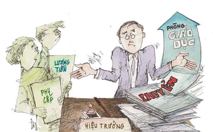 Hiệu trưởng độc đoán, chuyên quyền (Ảnh minh họa: ĐAN). Hiệu trưởng độc đoán, chuyên quyền (Ảnh minh họa: ĐAN).