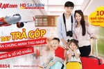 Lần đầu tiên, khách hàng có thể mua trả góp vé máy bay Vietjet cùng HD SAISON Lần đầu tiên, khách hàng có thể mua trả góp vé máy bay Vietjet cùng HD SAISON