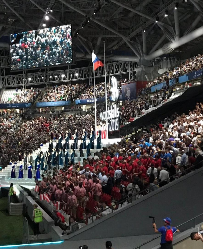 Khai mạc cuộc thi Tay nghề thế giới 2019. ảnh: TH.