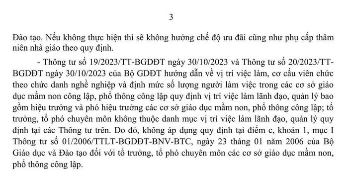 Theo hướng dẫn, tổ trưởng, tổ phó chuyên môn không thuộc vị trí lãnh đạo, quản lý, ảnh: N.T.T. GDVN_NTT.jpg