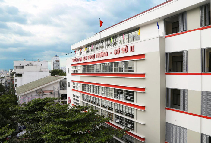 Cơ sở II - Thành phố Hồ Chí Minh của Trường Đại học Ngoại thương. (Ảnh: NTCC) Ngoại thương 1.jpg