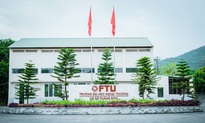 Cơ sở Quảng Ninh của Trường Đại học Ngoại thương. (Ảnh: NTCC Ngoại thương 2.jpg