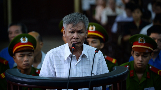 Bị cáo Vũ Quốc Hảo - Ảnh: Thuận Thắng Bị cáo Vũ Quốc Hảo - Ảnh: Thuận Thắng