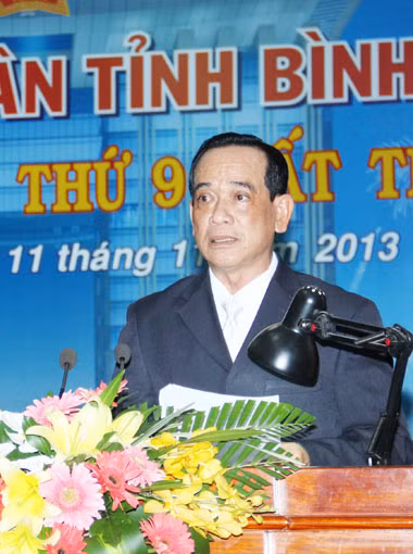 Ông Phạm Văn Cành phát biểu trong cương vị mới