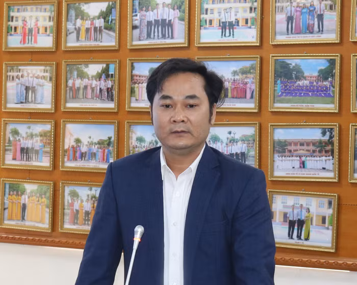 Tiến sĩ Lê Hùng Linh - Giám đốc Trung tâm Khảo thí và Quản lý chất lượng giáo dục (Đại học Thái Nguyên). Ảnh: website trường.