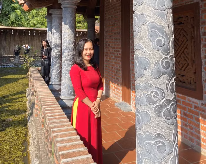 Thạc sĩ Phạm Thị Hà - Giảng viên Khoa Ngoại ngữ (Học viện Báo chí và Tuyên truyền). Ảnh: NVCC.