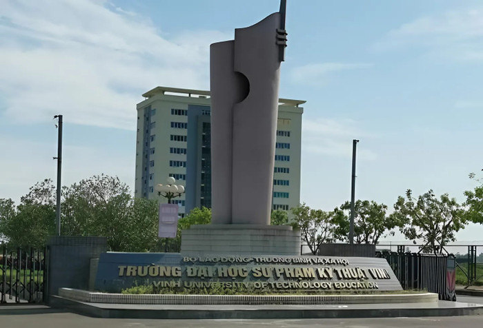 Trường Đại học Sư phạm Kỹ thuật Vinh. (Ảnh: website nhà trường) snapedit_1717688784111.jpeg
