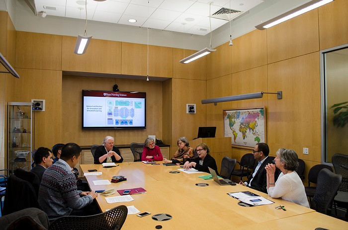 Đoàn VinUni và Vinmec thăm và làm việc với Trường Điều dưỡng, Đại học Penn. Đoàn VinUni và Vinmec thăm và làm việc với Trường Điều dưỡng, Đại học Penn.