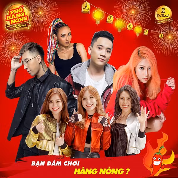 Và không thể thiếu những ngôi sao Vbiz hot nhất hiện nay.