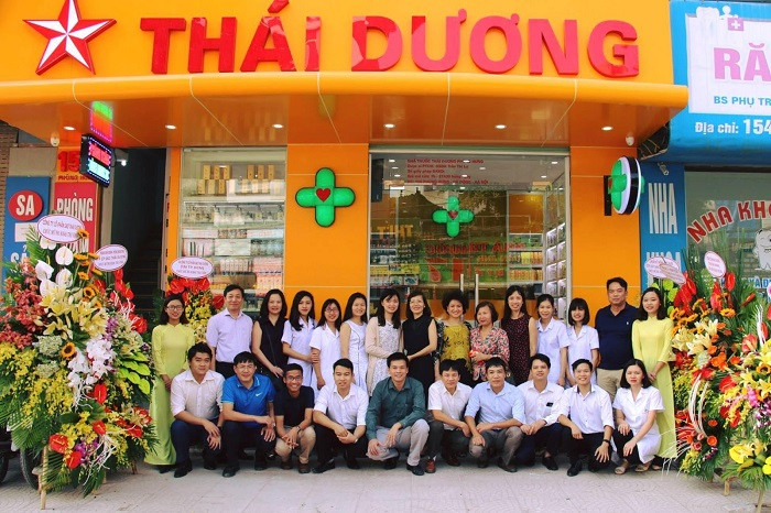 Lễ khai trương chuỗi nhà thuốc Thái Dương.