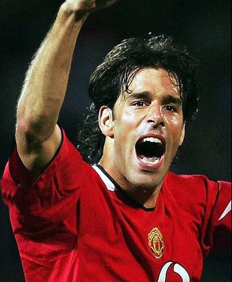 Van Nistelrooy trong màu áo M.U. Van Nistelrooy trong màu áo M.U.