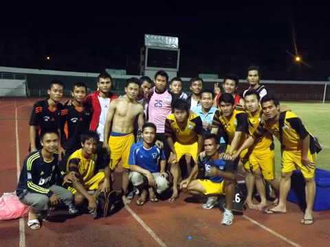Hoang Anh Attapeu, đội bóng của bầu Đức thắng trận thứ 6.