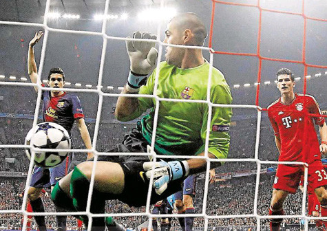 Barca thua bạc nhược ở Munich. Barca thua bạc nhược ở Munich.