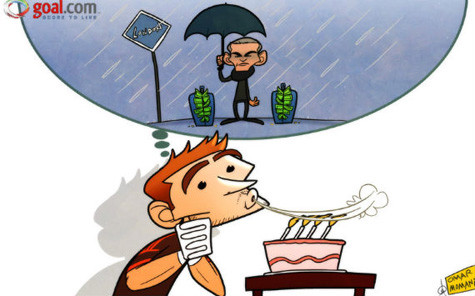 Biếm họa của Omar Momani.