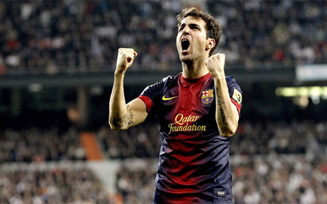 Fabregas đã ghi bàn thắng thứ 2 tại Bernabeu. Fabregas đã ghi bàn thắng thứ 2 tại Bernabeu.