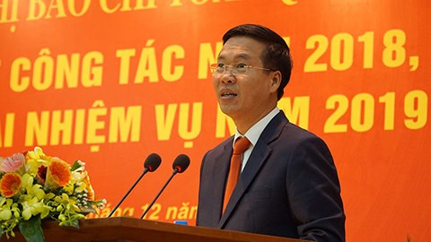 Trưởng Ban Tuyên giáo Trung ương Võ Văn Thưởng. Trưởng Ban Tuyên giáo Trung ương Võ Văn Thưởng.