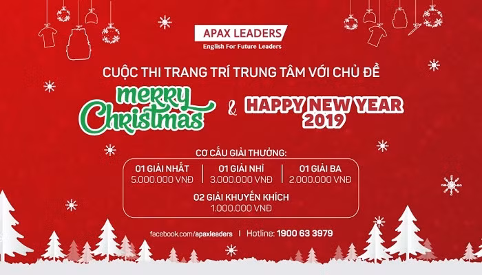 Cuộc thi trang trí Giáng sinh và Năm mới đang diễn ra hào hứng tại hệ thống trung tâm.