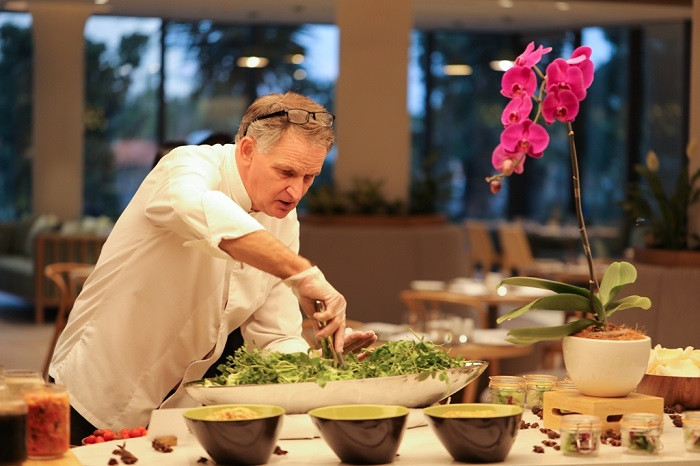 Không gian ẩm thực đa dạng.