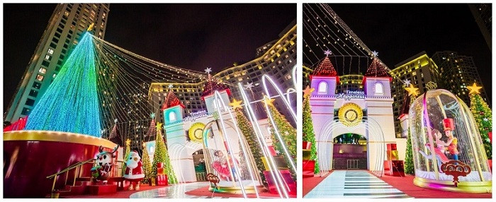 Cung điện vũ hội tại Royal City là bữa tiệc âm nhạc, ánh sáng lộng lẫy.