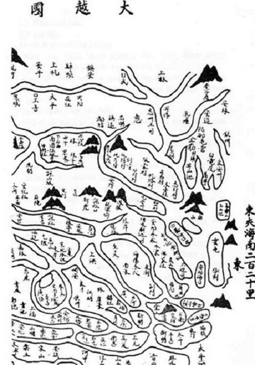 Bản đồ Đại Việt Quốc. Bản đồ Đại Việt Quốc.