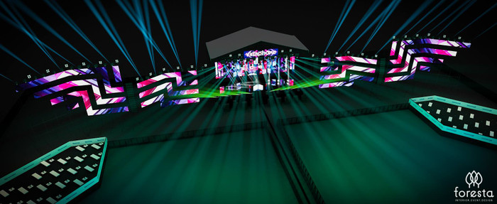 Sân khấu dự kiến cho show diễn Hardwell by Vinaphone. Sân khấu dự kiến cho show diễn Hardwell by Vinaphone.