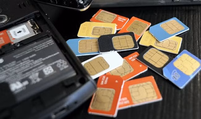 Bán SIM đã kích hoạt bị phạt tới 30 triệu đồng. ảnh minh họa trên vtv.