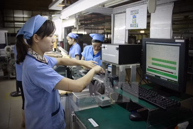 Nghị định 35/2017/NĐ-CP quy định về thu tiền sử dụng đất, thu tiền thuê đất, thuê mặt nước trong Khu kinh tế, Khu công nghệ cao. ảnh: TTXVN.