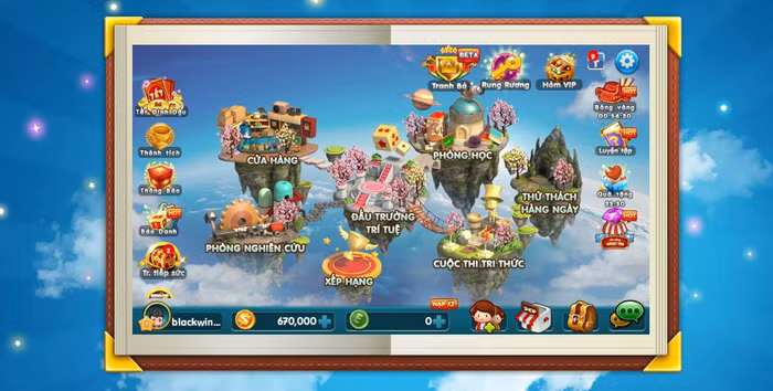 Giao diện phần mềm bắt mắt, phù hợp với thị hiếu, tâm lý, của các em học sinh.