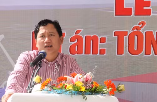 Ông Trịnh Xuân Thanh khi còn là Chủ tịch HĐQT PVC. ảnh: pvc.