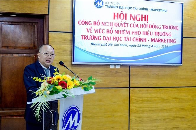 Phó Giáo sư, Tiến sĩ Phạm Quốc Việt - Phó Hiệu trưởng Trường Đại học Tài chính - Marketing. (Ảnh: Website nhà trường) Thầy Việt.jpeg