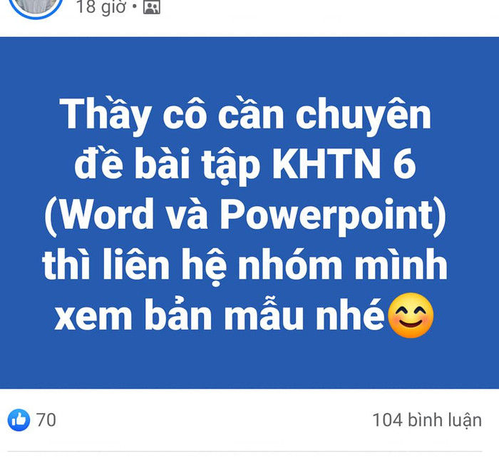 Giáo án lớp 6 đang được bán nhiều nhất trên mạng xã hội. Ảnh: L.V.M
