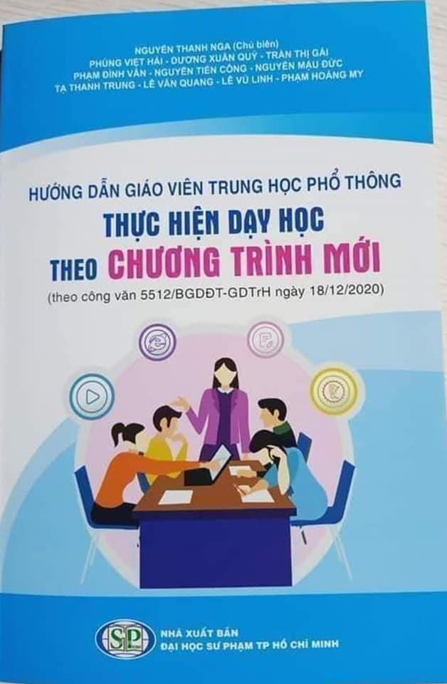 Các sách hướng dẫn đều được gắn thêm dòng chữ “theo Công văn 5512/BGDĐT-GDTrH ngày 18/12/2020” : Ảnh chụp màn hình. Các sách hướng dẫn đều được gắn thêm dòng chữ “theo Công văn 5512/BGDĐT-GDTrH ngày 18/12/2020” : Ảnh chụp màn hình.