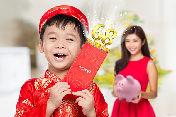 Cùng Maritime Bank giúp bé lên kế hoạch tài chính để cả năm vui phát lộc. Cùng Maritime Bank giúp bé lên kế hoạch tài chính để cả năm vui phát lộc.