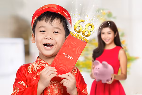 Cùng Maritime Bank giúp bé lên kế hoạch tài chính để cả năm vui phát lộc. Cùng Maritime Bank giúp bé lên kế hoạch tài chính để cả năm vui phát lộc.