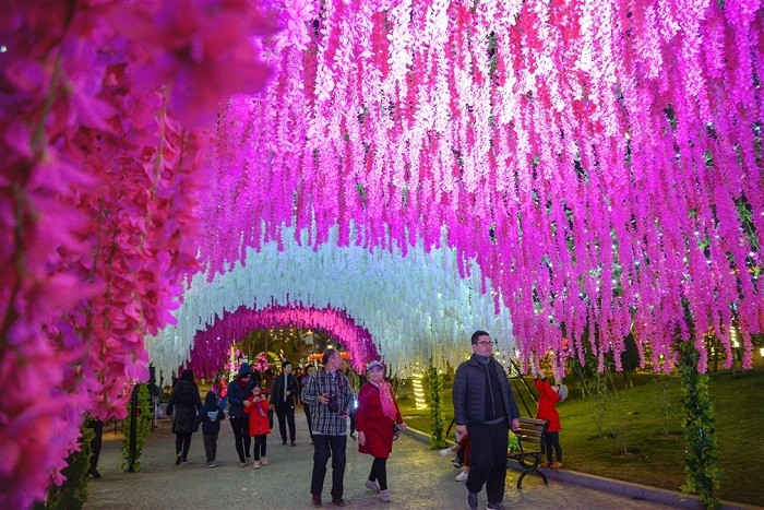 Khu vực check-in đẹp như mơ. Khu vực check-in đẹp như mơ.